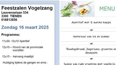 Provinciale kampioenenviering 2024 Vlaams-Brabant 16 maart 2025