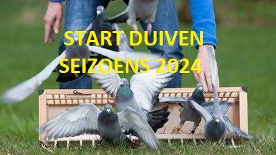 Duivenseizoen 2024 in de startblokken