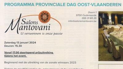 Provinciale Dag PE Oost-Vlaanderen zat 13 jan