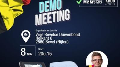 BENZING DEMO Vrije Bevelse Duivenbond vrij 8 nov