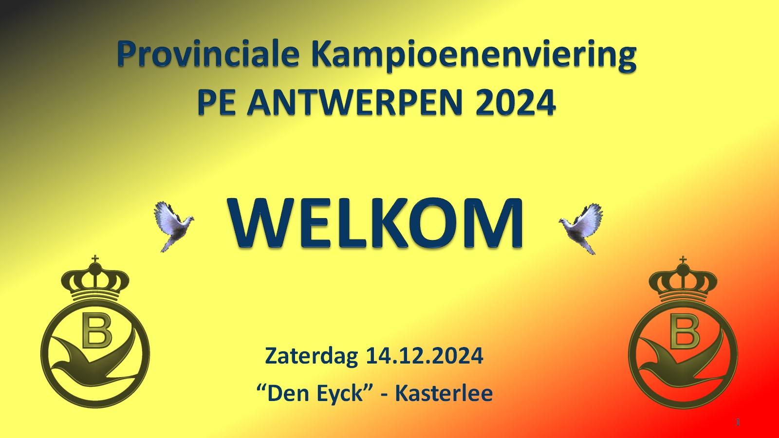 60e PROVINCIALE KAMPIOENENDAG KBDB ANTWERPEN zat 14 dec (Foto's)