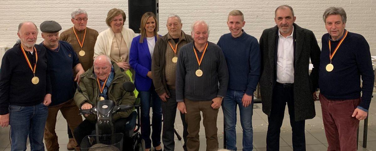 Kampioenendag duivenbond GROBBENDONK vrij 13 dec (Foto)