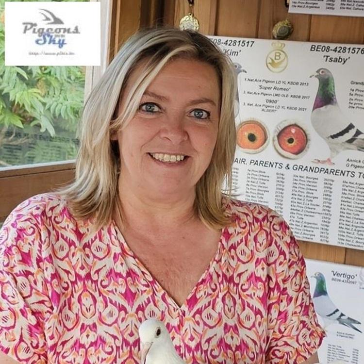 (HokRepo) ANNICK GOETEYN - G PIGEONS uit Deinze: Top-Noteringen & Ereprijzen