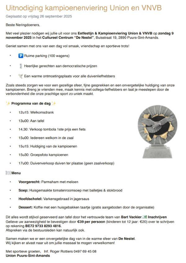 Union PSA &VNVB Kampioenenviering pag-1