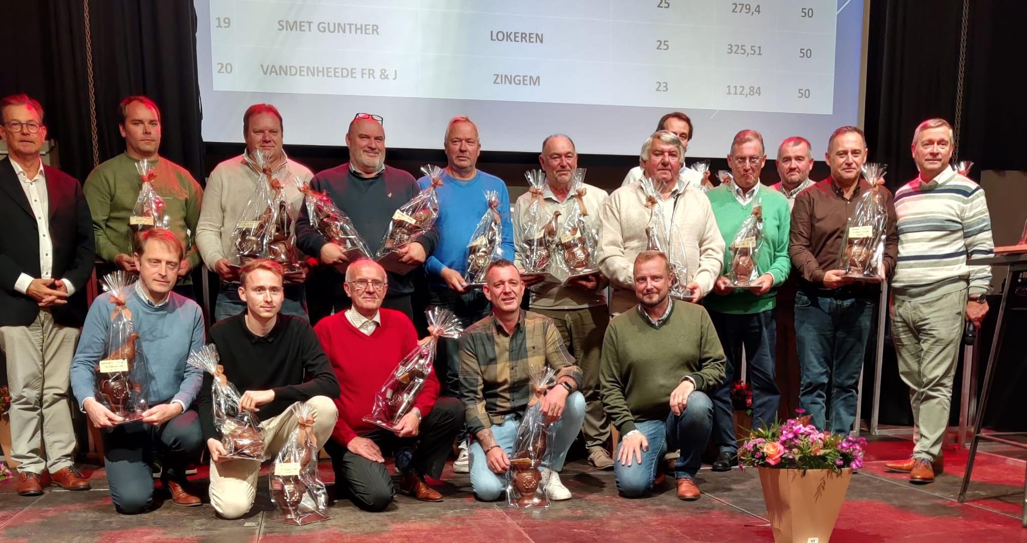 Kampioenen VOVD gehuldigd in Merelbeke