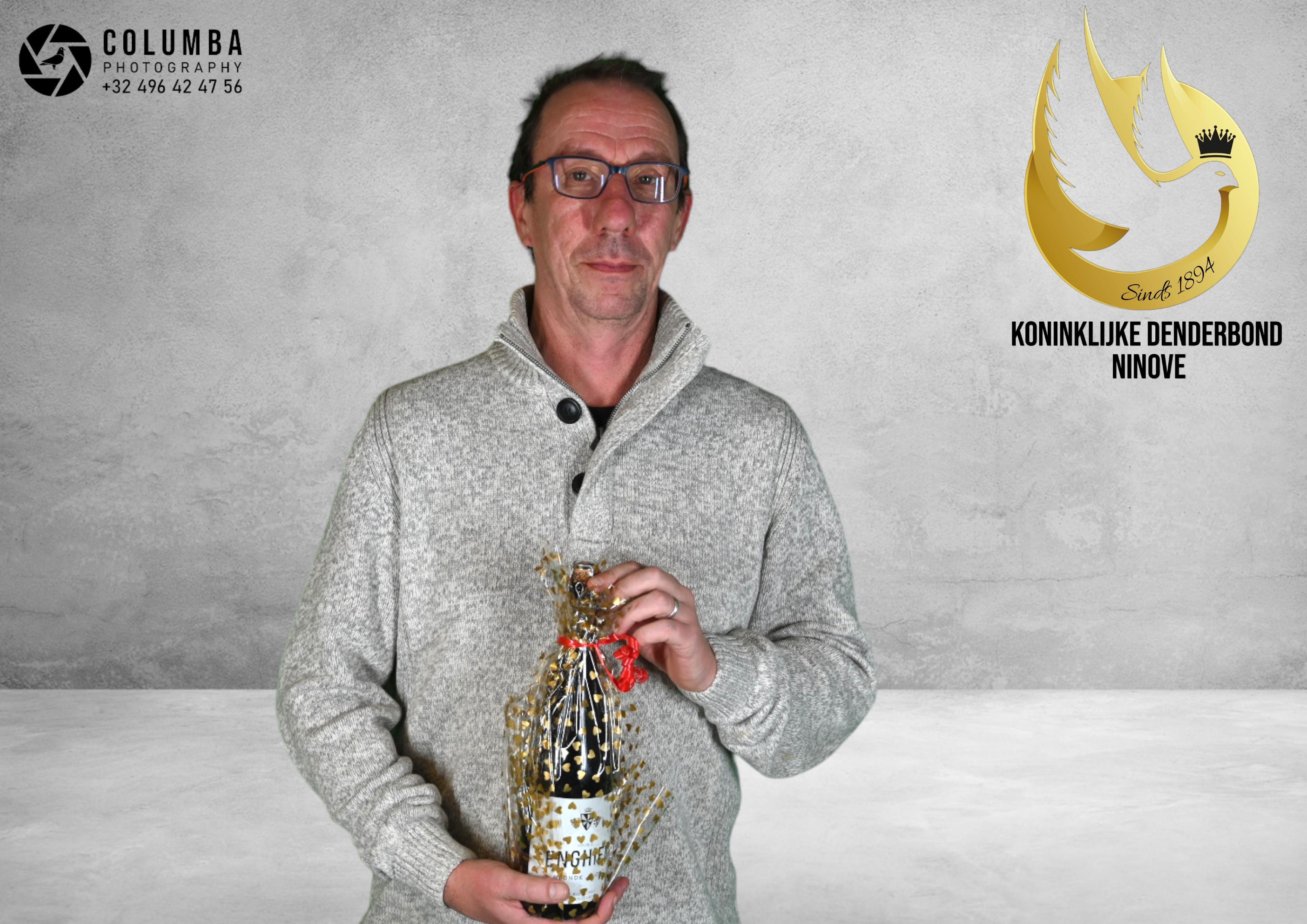 Baeyens Bart (Appelterre) schenkt een jonge duif 2026 op afspraak .