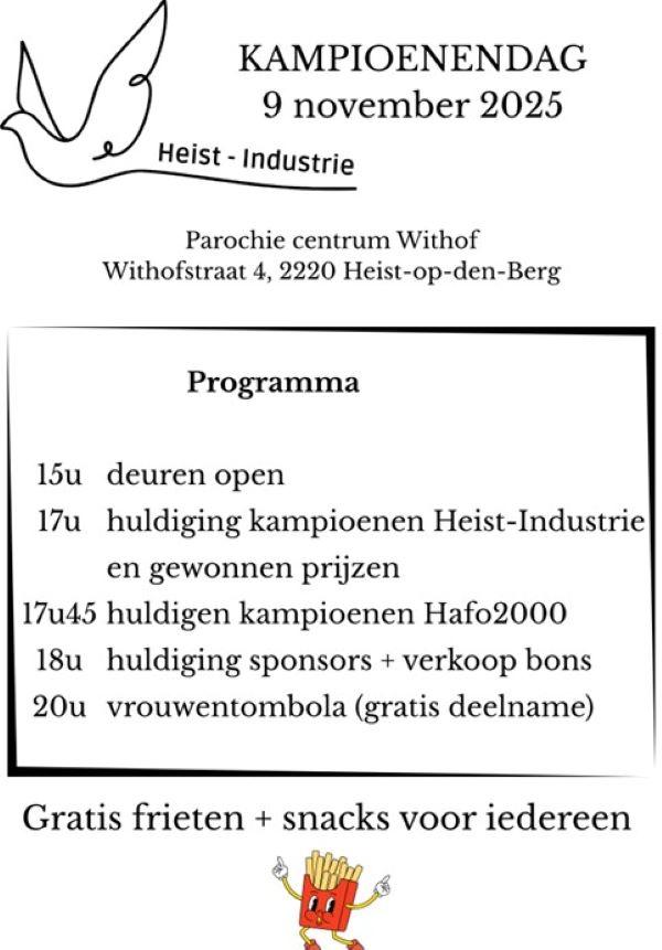 Heist Goor 2025 Kampioenendag