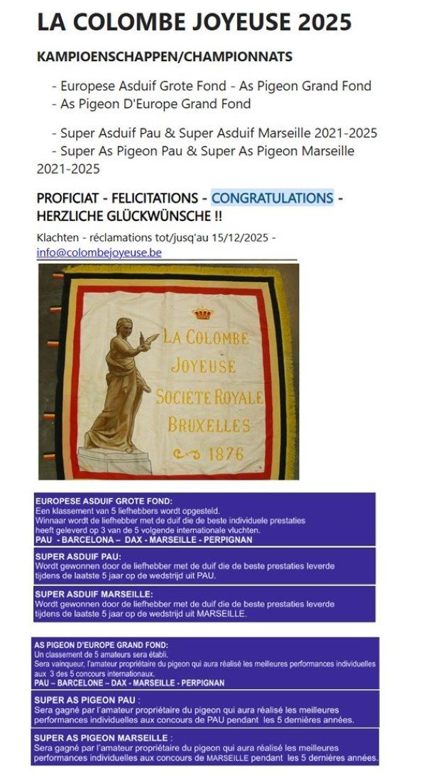 LCJ Kampioenschappen 2025