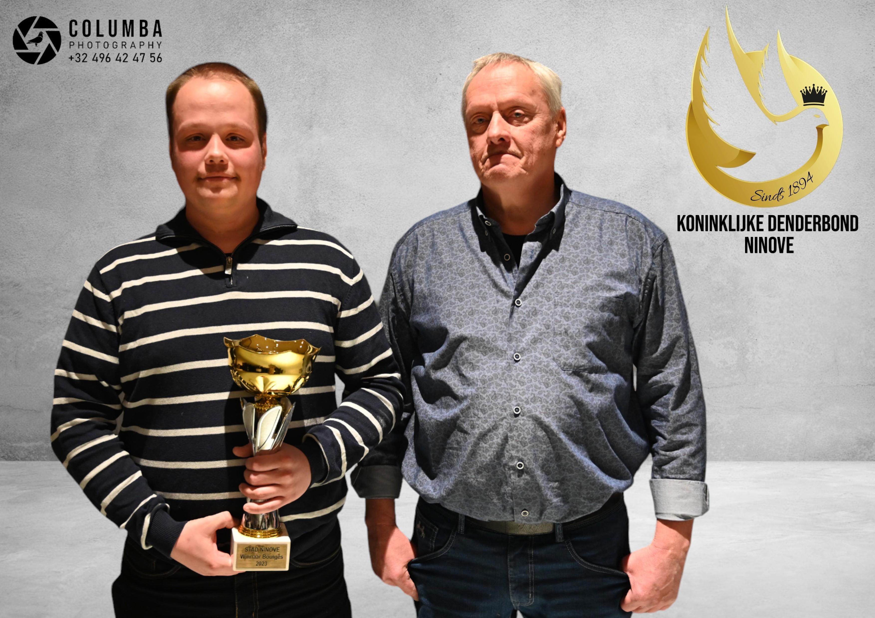 Thienpont Herve en Glenn ( Denderwindeke ) schenken een Koppel jonge duiven 2026 op afspraak (eind jan)