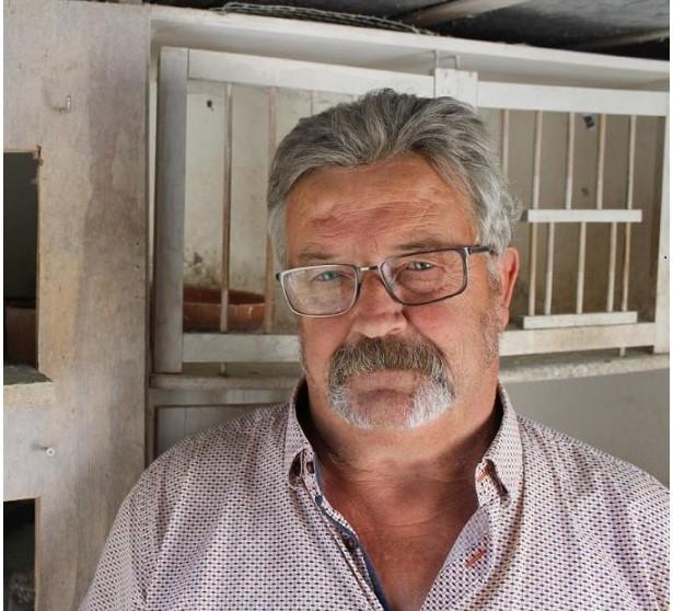 Georges Vancraeynest (Klerken) 1° Internationaal Agen 2022 !!!schenkt een jonge duif  2026 op afspraak