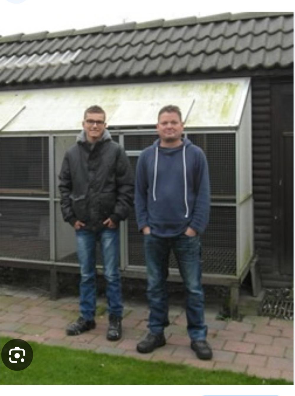 Dylan Hilbrands(Finsterwolde) schenkt een jonge duif 2026 op afspraak