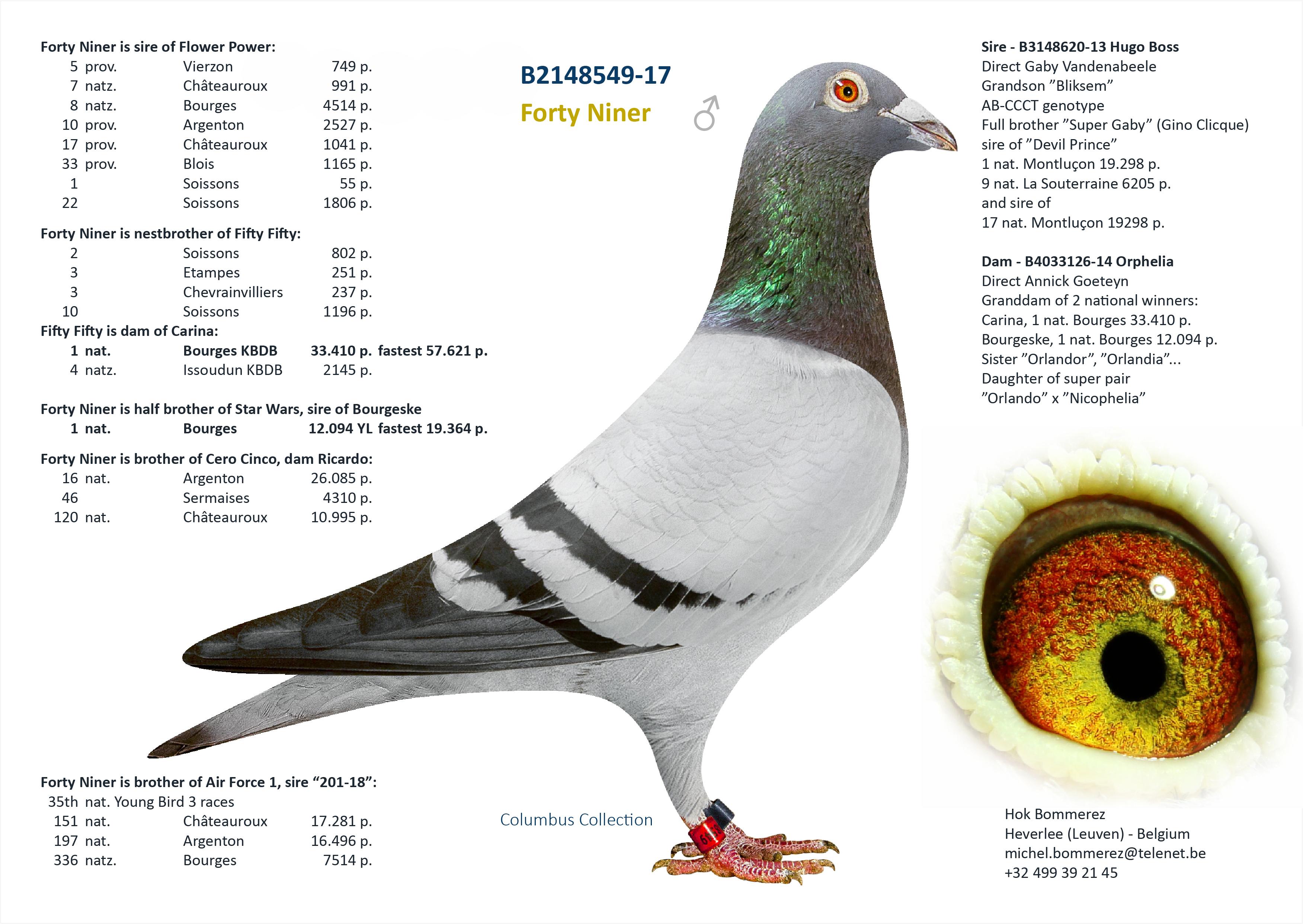 ”Flower Power”, topper met 8 nat. zone Bourges 4514 d. - 5 prov. Vierzon 749 d. - 7 nat. zone Châteauroux 991 d. - Familie