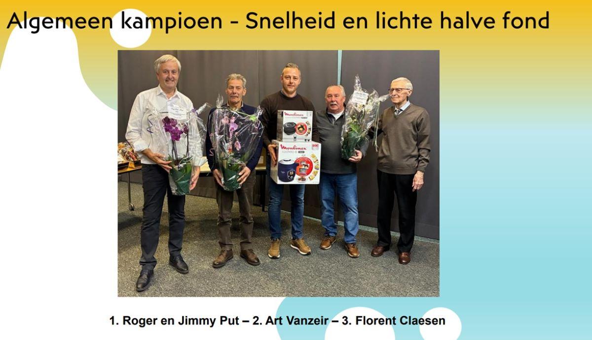 2025 Onze Duif PAAL Alg Kamp Snelheid