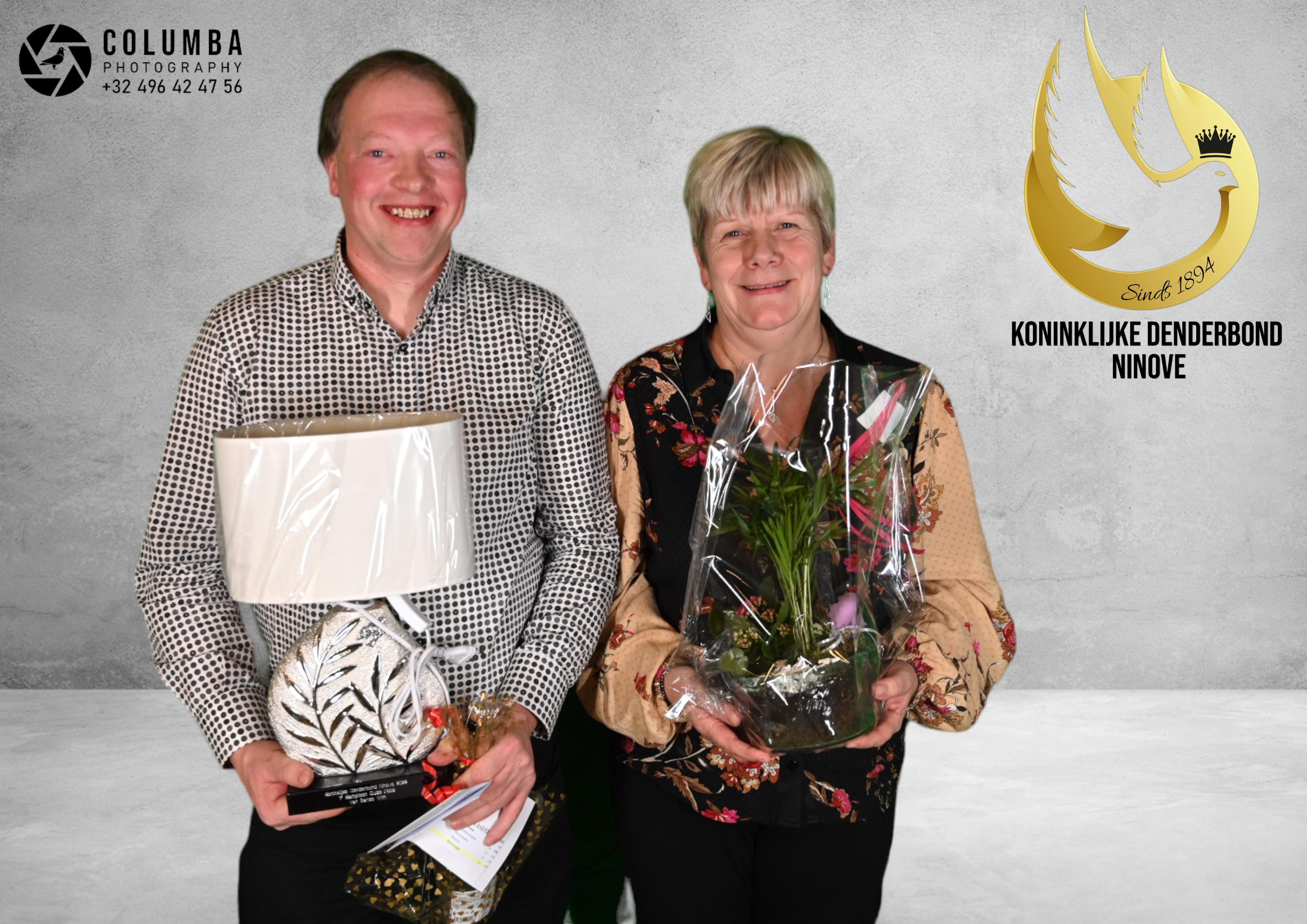 54- Van Sande Wim (Bambrugge)	schenkt een jonge duif 2026 op afspraak.