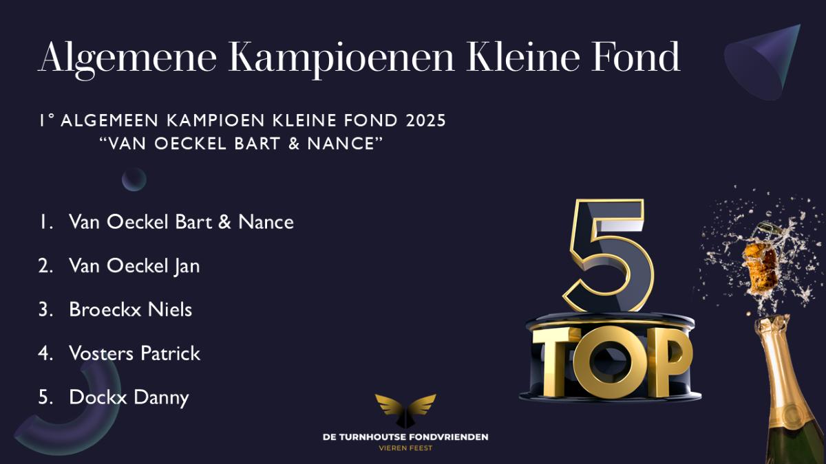 Huldiging Alg Kamp Kleine Fond