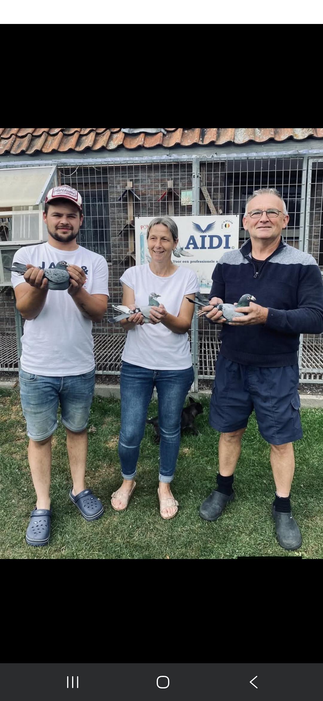 Van Den Elsen Danny en Bjorn Baasrode Jonge duif 2026 op afspraak 3° ronde