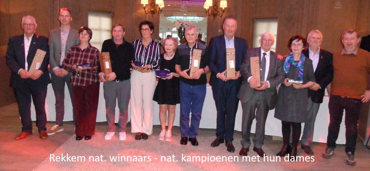 Fondclub “de Arend” Rekkem huldigde de kampioenen.