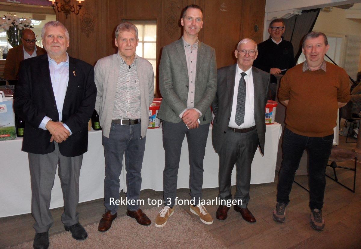 Rekkem top-3 fond jaarlingen