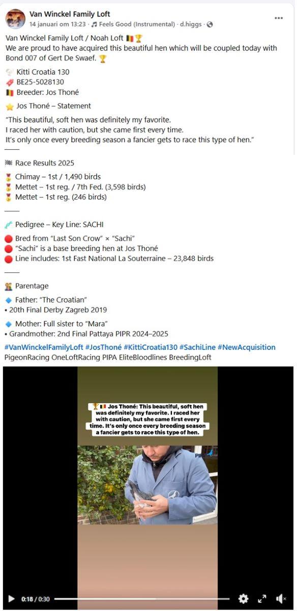 2026-01-14 FB Van Winckel Family Loft