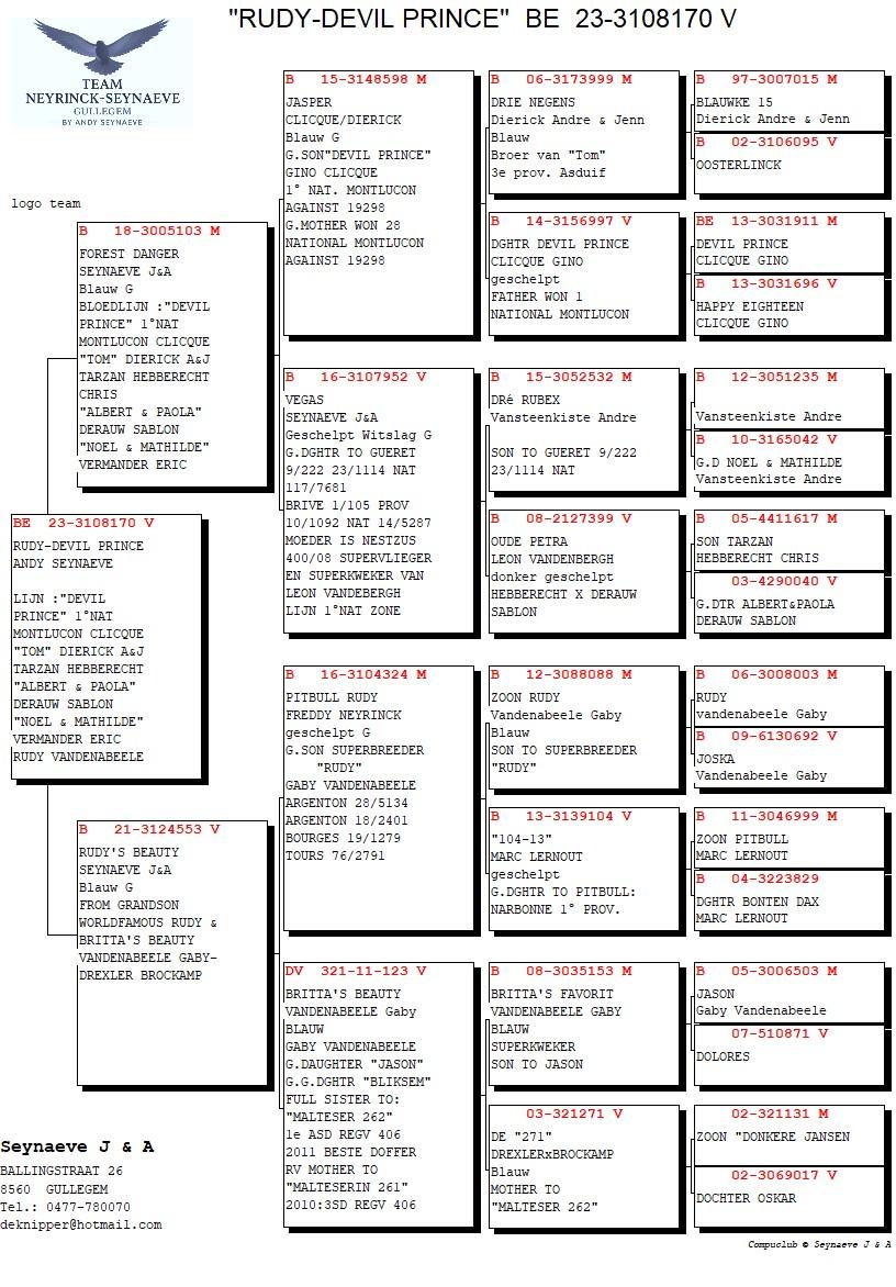 pedigree Rudy – Devil Prince