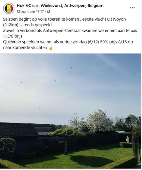 FB Hok VC 12 april 26