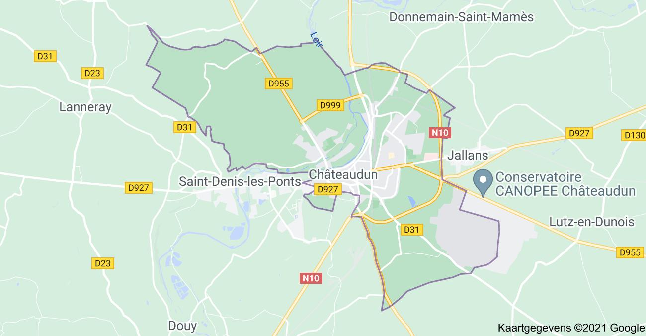 map chateaudun