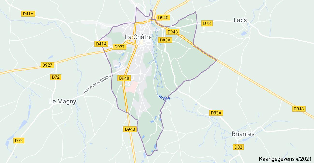 map la chatre