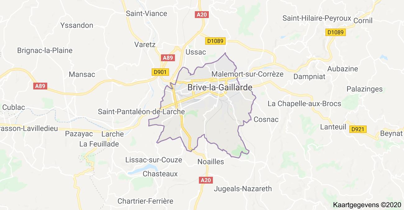 map brive