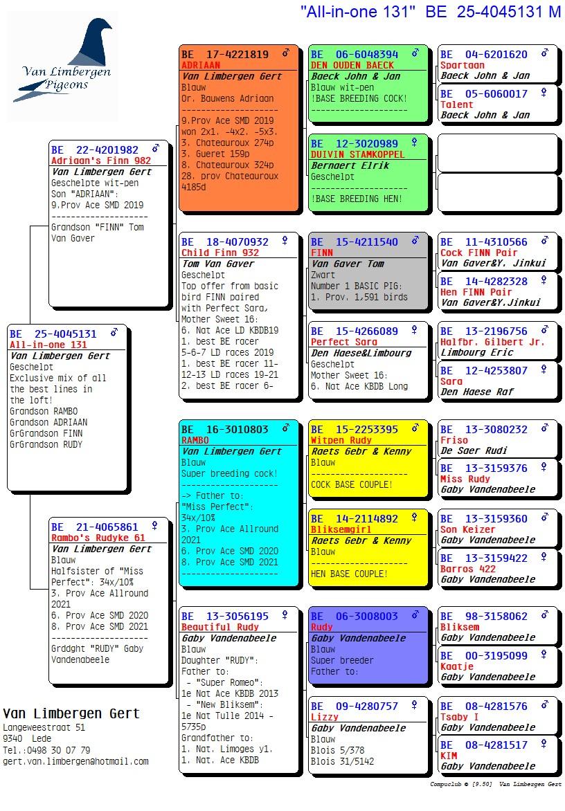 pedigree All-in-one 131