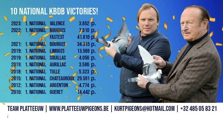 Team Platteeuw	 Rumbeke	 Koppel eieren op afspraak