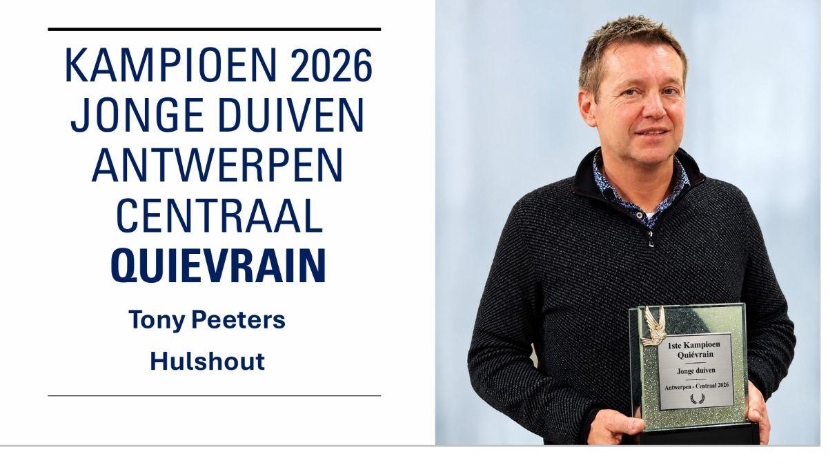 PEETERS TONY - ANTWERPEN CENTRAAL Quievrain Kamp Jonge Foto 2026