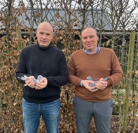 Wouter en Steven Noël direct present op de allereerste zware fondvlucht van het jaar